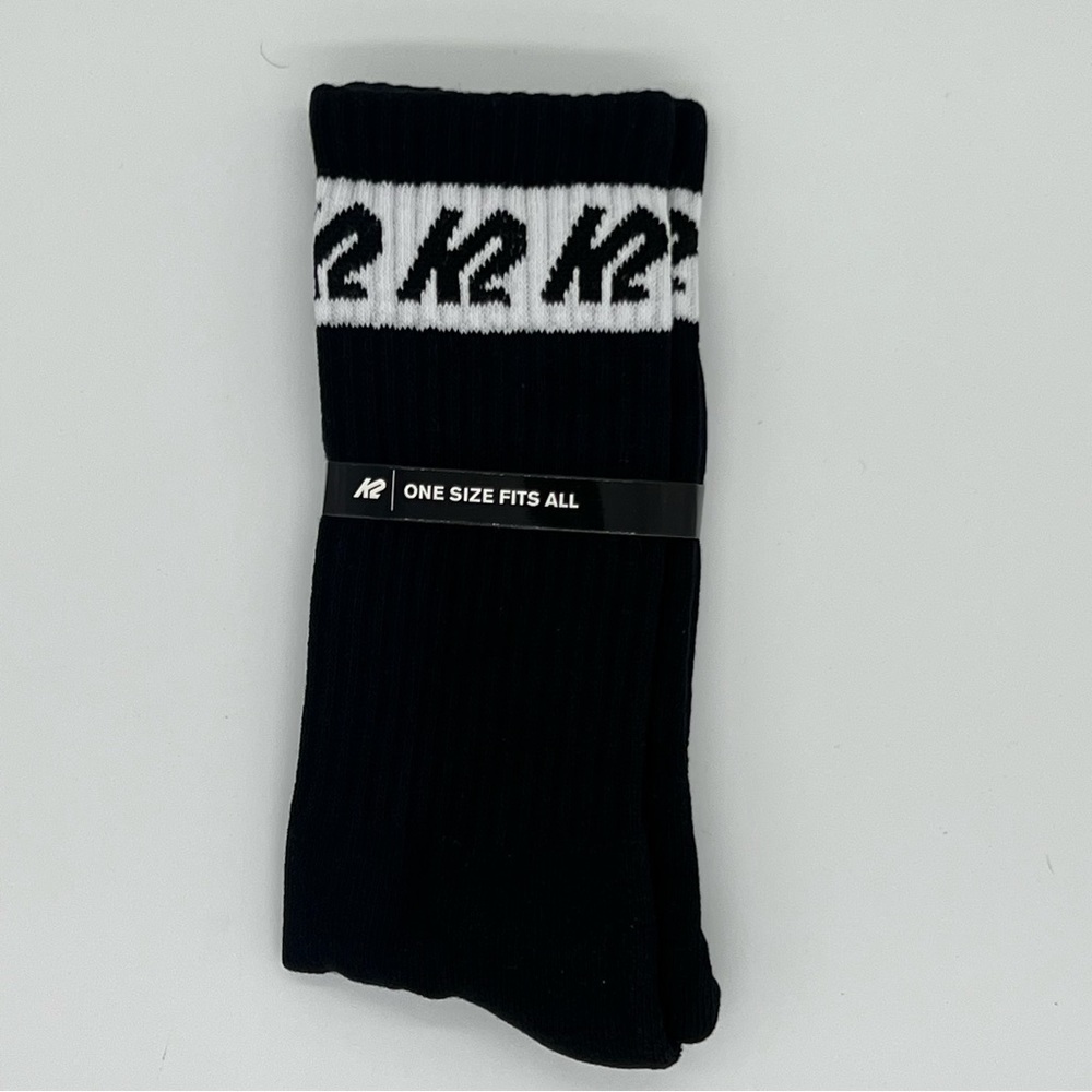 NWT K2 Brand Crew Socks - Unisex
